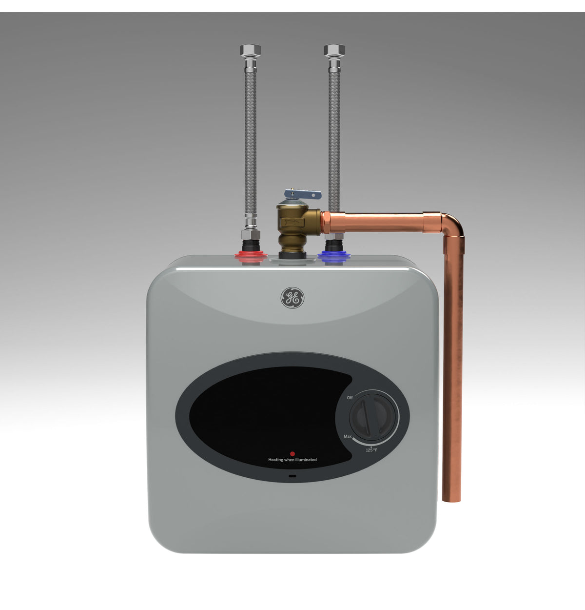 GE® 2.5 Gallon Electric Point of Use Water Heater GE02P08BAW
