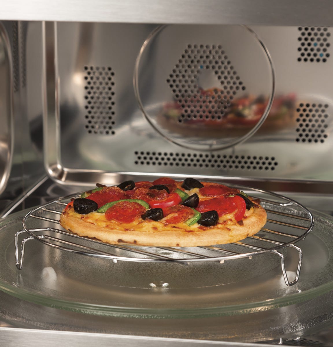 GE Profile™ 1.5 Cu. Ft. Countertop Convection/Microwave Oven PCWK15C1WSS