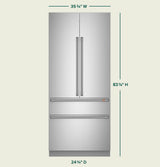 CAFE™ 36" Panel-Ready Integrated French-Door Refrigerator CIP36NK6ZII