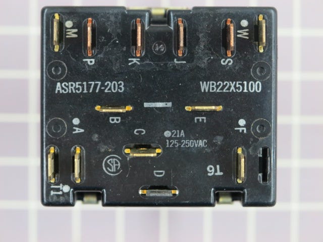 Selector Switch (21A) WB22X5100