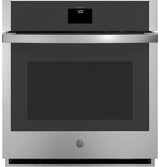 GE 27" Smart Built-In Convection Single Wall Oven with No Preheat Air Fry JKS5000SVSS