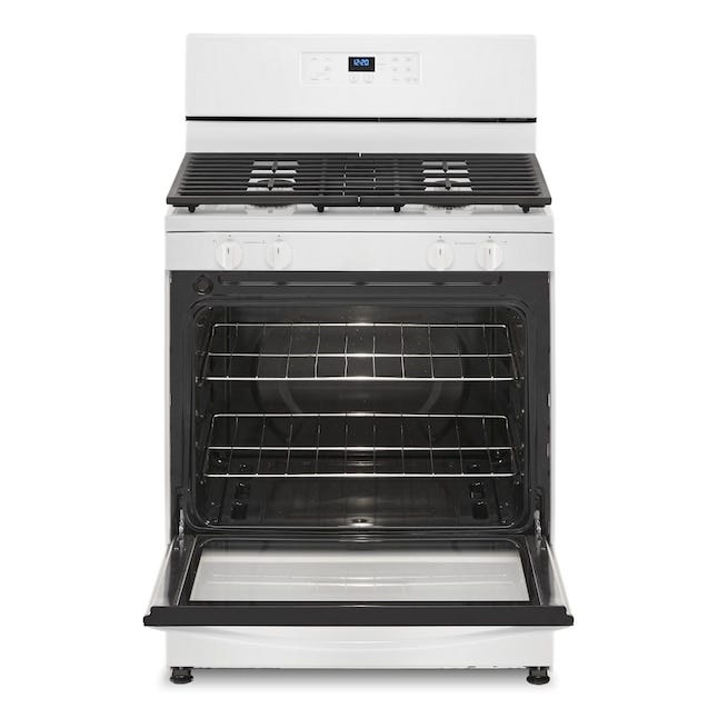 Whirlpool 5.1 Cu. Ft. Freestanding Gas Range with Broiler Drawer WFG320M0MW