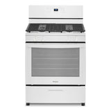 Whirlpool 5.1 Cu. Ft. Freestanding Gas Range with Broiler Drawer WFG320M0MW -White