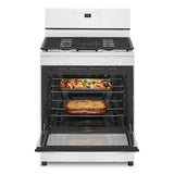 Whirlpool 5.1 Cu. Ft. Freestanding Gas Range with Broiler Drawer WFG320M0MW -White