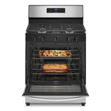 Whirlpool 5.1 Cu. Ft. Freestanding Gas Range with Edge to Edge Cooktop WFG505M0MS-Stainless Steel