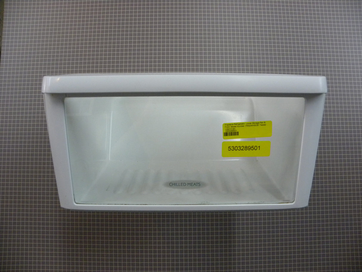 Electrolux Refrigerator Lower Storage Drawer and Front 5303289501