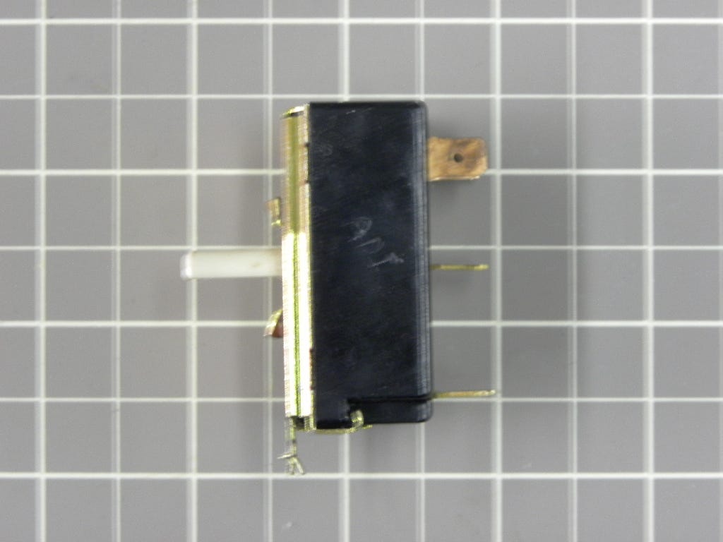 Electrolux Washer Speed Switch 131157900