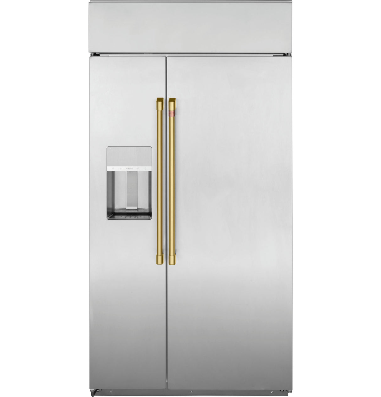 CAFÉ™ Refrigeration Handle Kit - Brushed Brass CXSS2H2PMCG