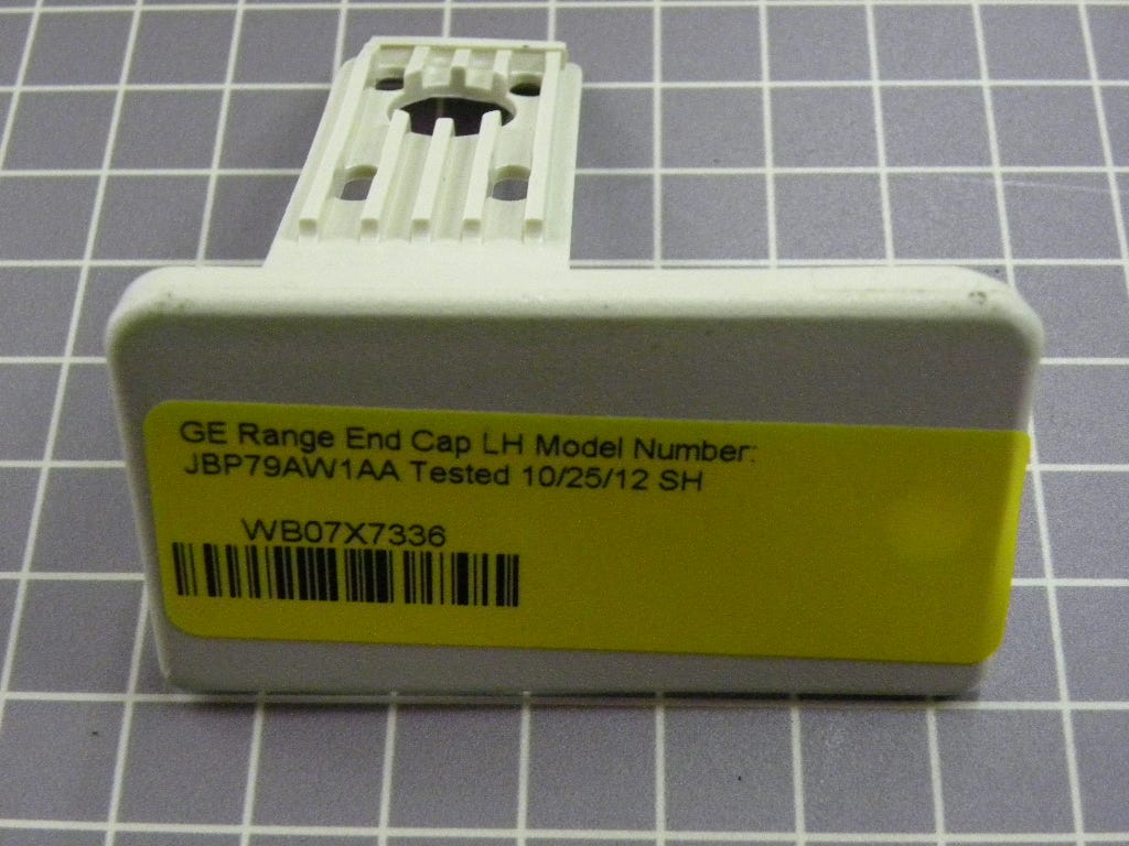 GE Range End Cap LH WB07X7336