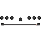 CAFÉ™ 36" Flat Black Handle & Knob Set for Pro Range and Rangetop CXPR6HKPTFB