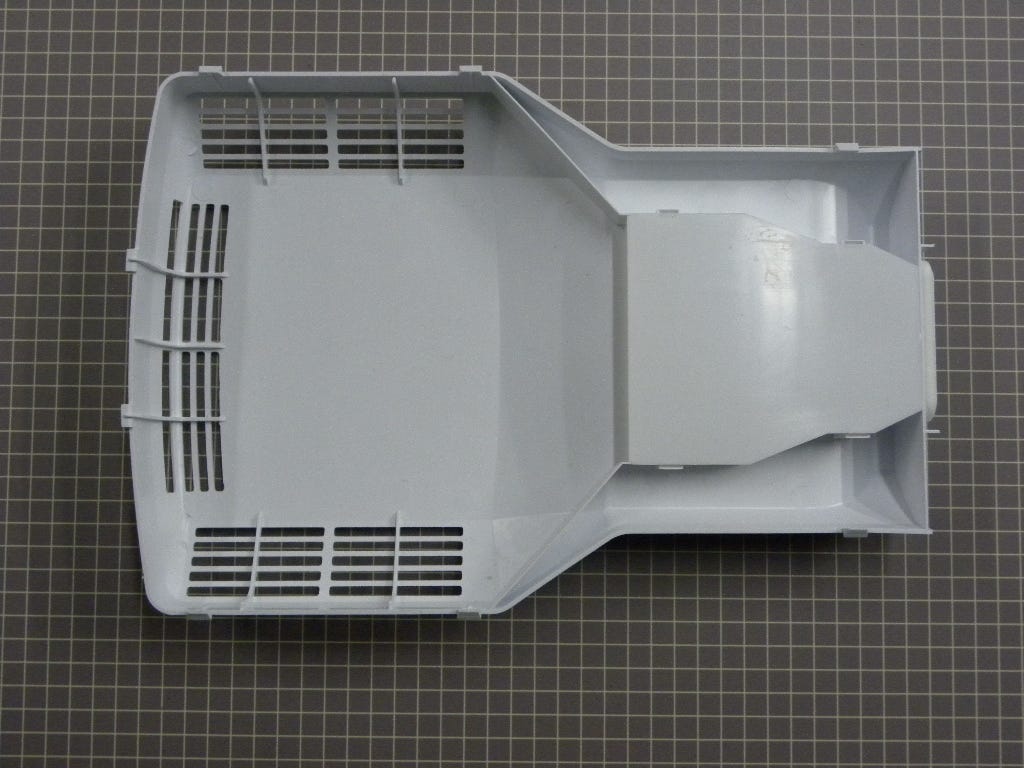 GE Refrigerator Fan Cover WR13X10460