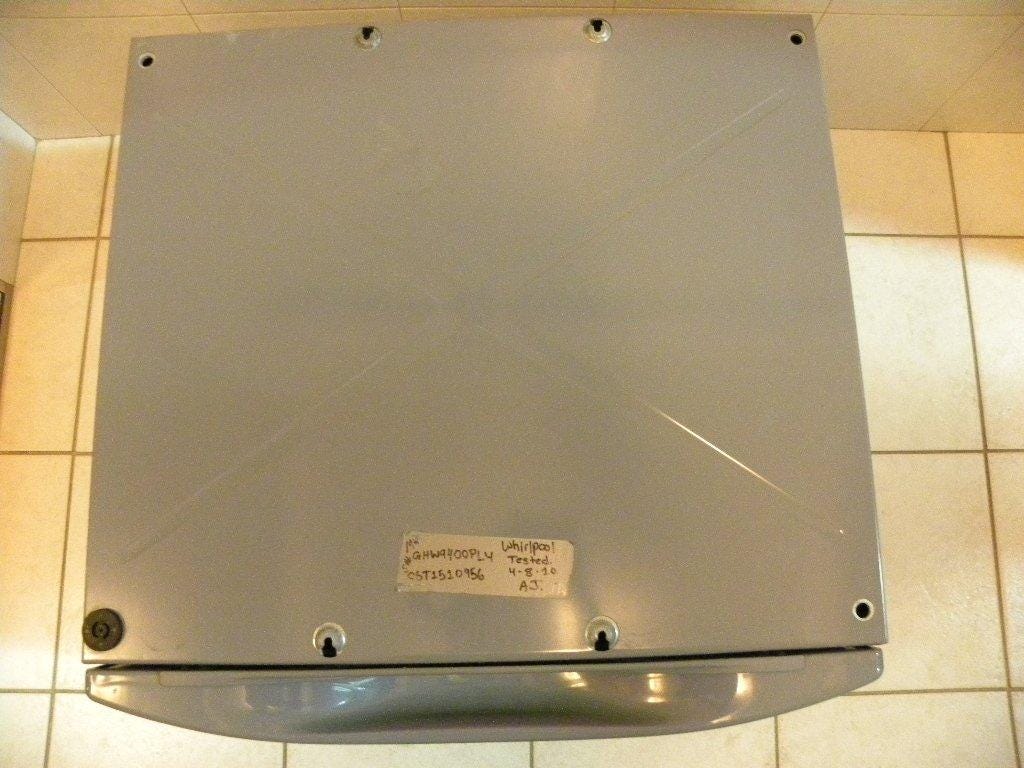 Whirlpool Washer Pedestal (Pewter) WHP1500SL0