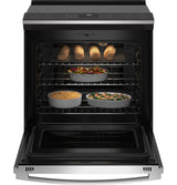 GE Profile™ ENERGY STAR® 30" Smart Slide-In Fingerprint Resistant Front-Control Induction and Convection Range with No Preheat Air Fry PHS93EYPFS