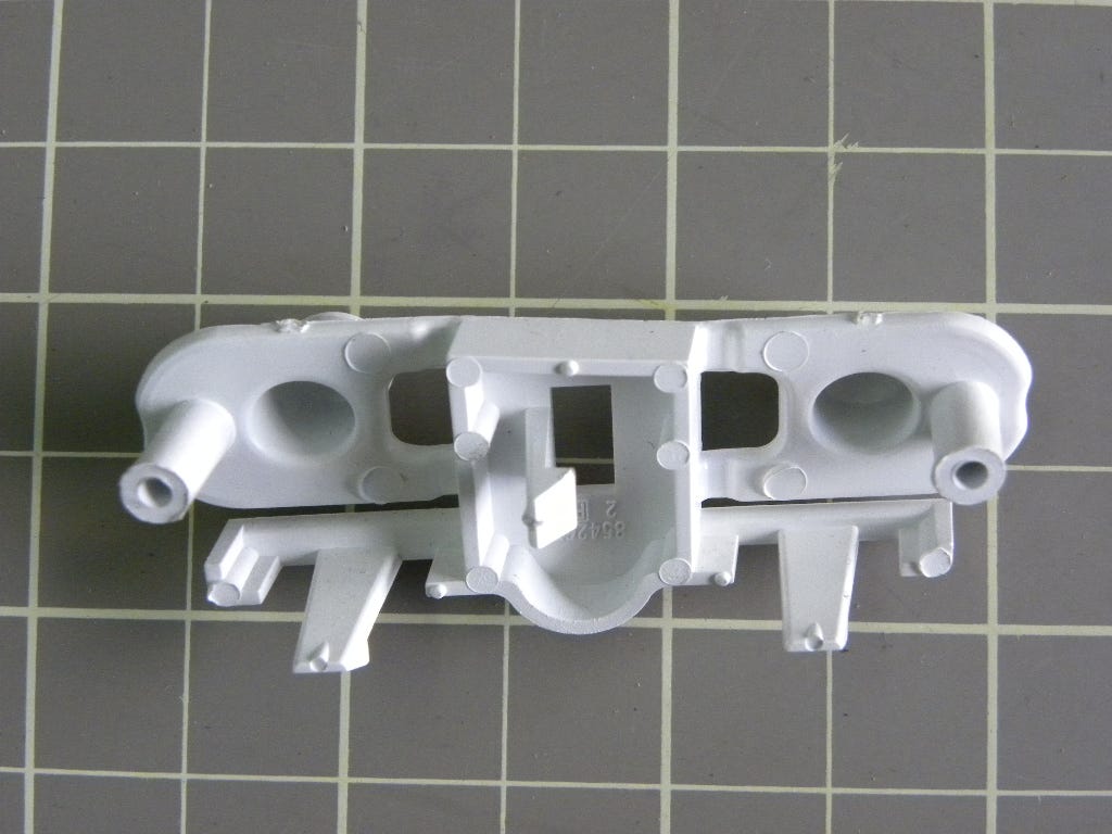 Whirlpool Dryer Temp-Dryness Push Button (White) 8562604