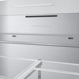 Samsung - Bespoke 29 cu. ft. 4-Door French Door Refrigerator with AI Family Hub+ - Charcoal Glass & Stainless Steel RF90F29AECRAA (S&D)