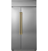CAFÉ™ Refrigeration Handle Kit - Brushed Brass CXSS2H2PMCG