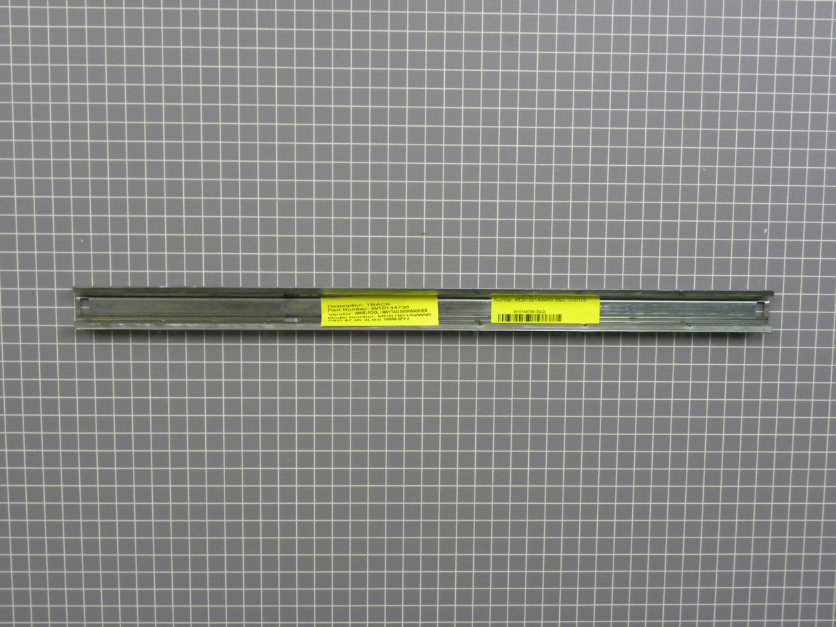 Whirlpool Dishwasher Track W10144736