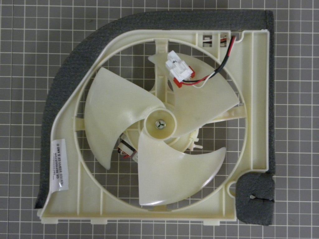GE Refrigerator Condenser Fan WR60X10256