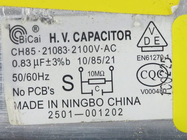 HV Capacitor WB27X10825