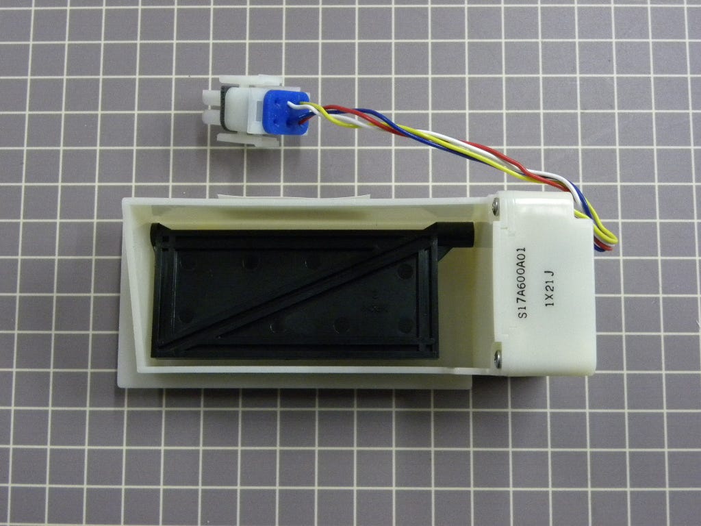 GE Refrigerator Damper WR17X12573