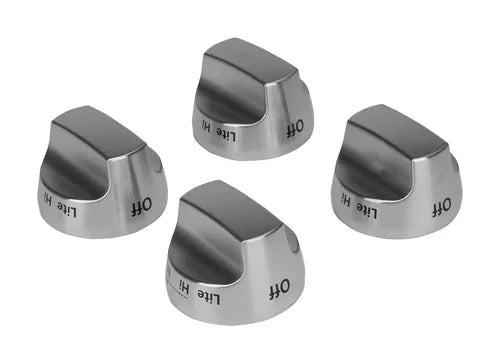 Stainless Steel Knob Kit - 4 Burner W10231702