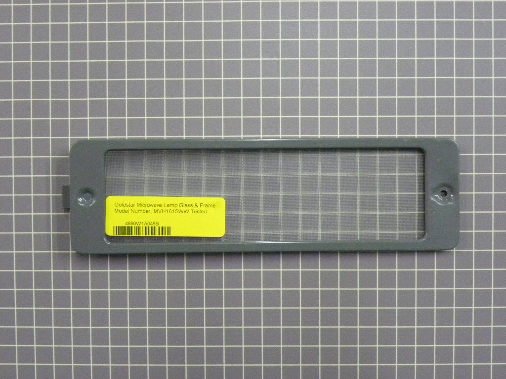 Goldstar Microwave Lamp Glass and Frame 4890W1A045B