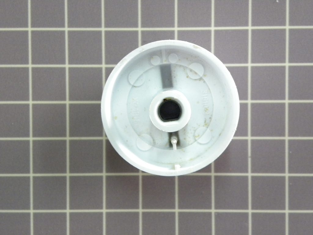 Frigidaire Range Burner Control Knob (White) 316009045