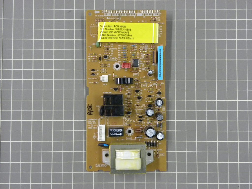 GE Microwave PCB Main WB27X10688