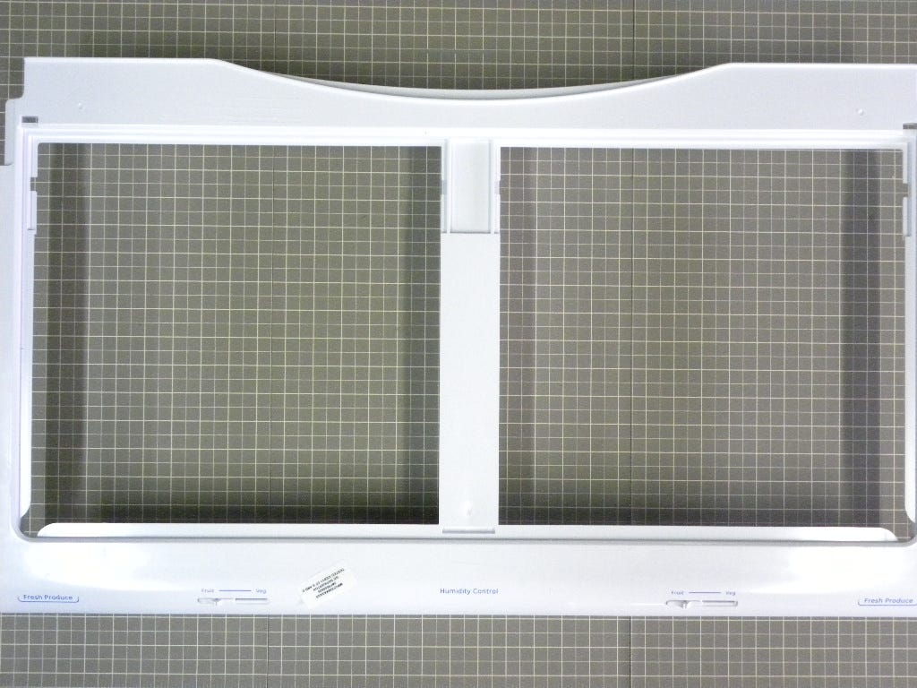 GE Refrigerator Shelf Assembly with out Glass WR32X10662