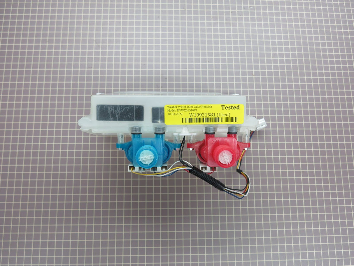 Water Inlet Valve Housing W10921581