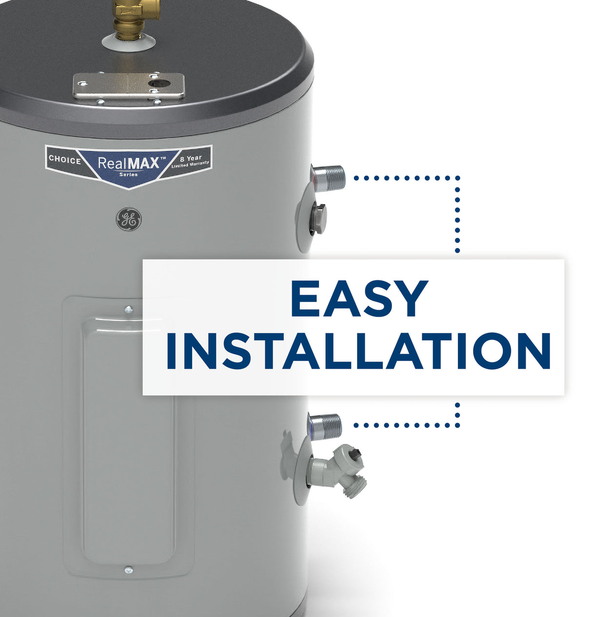 GE® 2.5 Gallon Electric Point of Use Water Heater GE02P08BAR