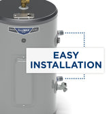 GE® 2.5 Gallon Electric Point of Use Water Heater GE02P08BAW