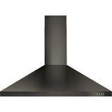 Whirlpool 36" Chimney Wall Mount Range Hood WVW53UC6-Black Stainless