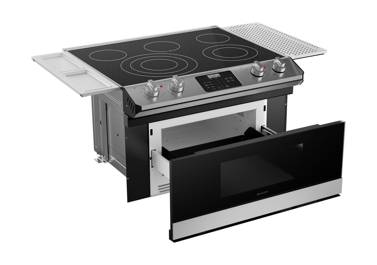 Smart Radiant Rangetop with Microwave Drawer Oven STR3065HS