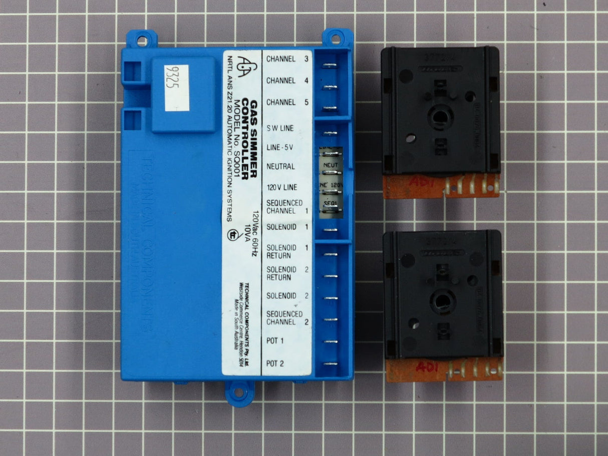 Simmer Controller and Potentiometers 20-01-879-04