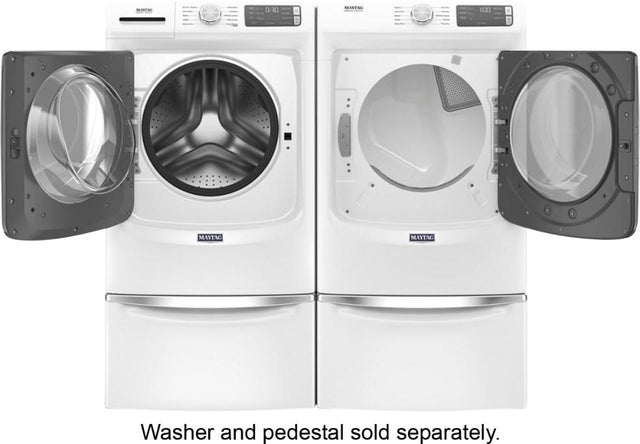 Maytag Front Load Electric Dryer with Extra Power and Quick Dry cycle - 7.3 cu. ft. MED5630HW