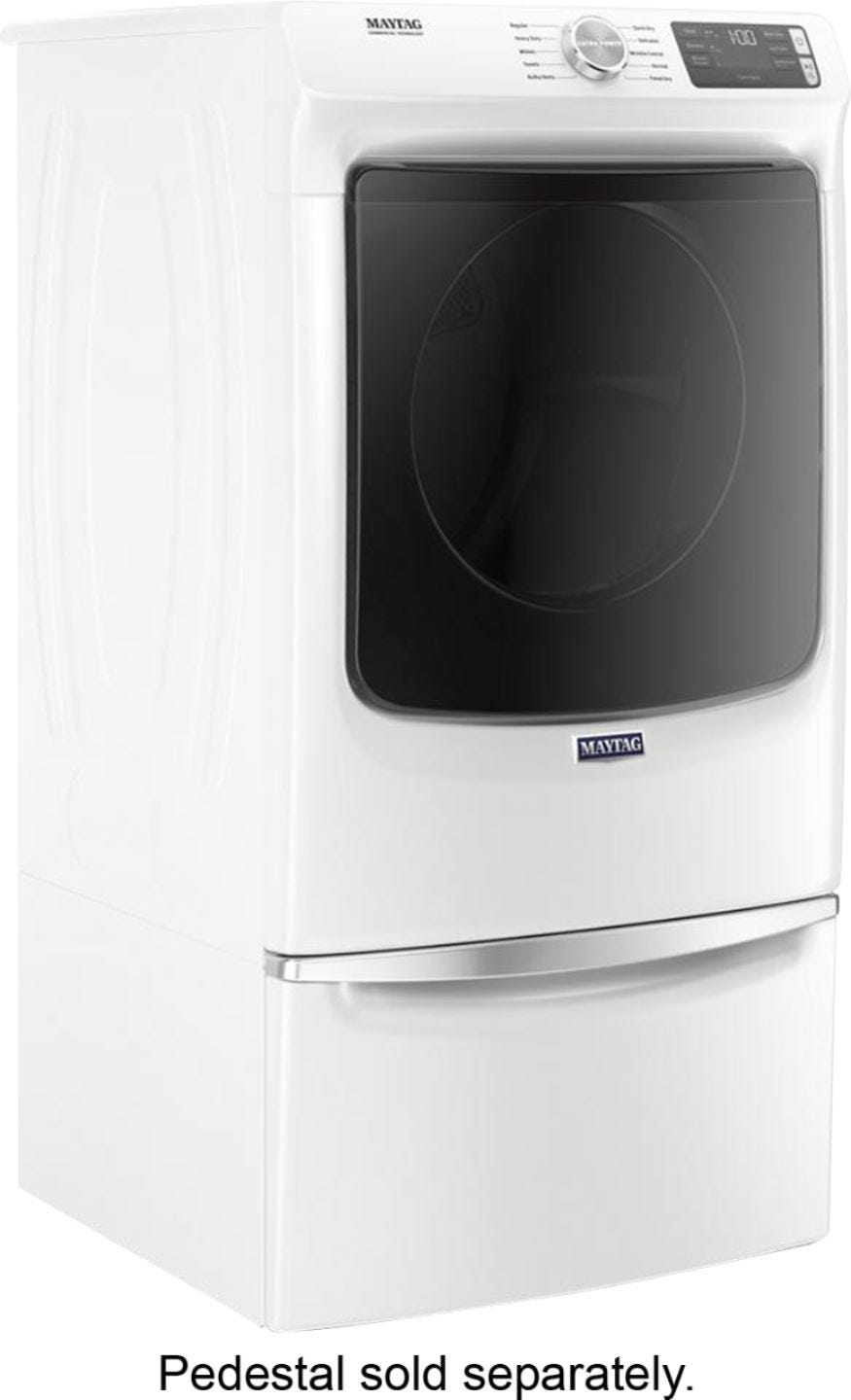 Maytag Front Load Electric Dryer with Extra Power and Quick Dry cycle - 7.3 cu. ft. MED5630HW