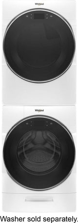 Whirlpool 7.4 cu. ft. Smart Front Load Electric Dryer WGD9620HW