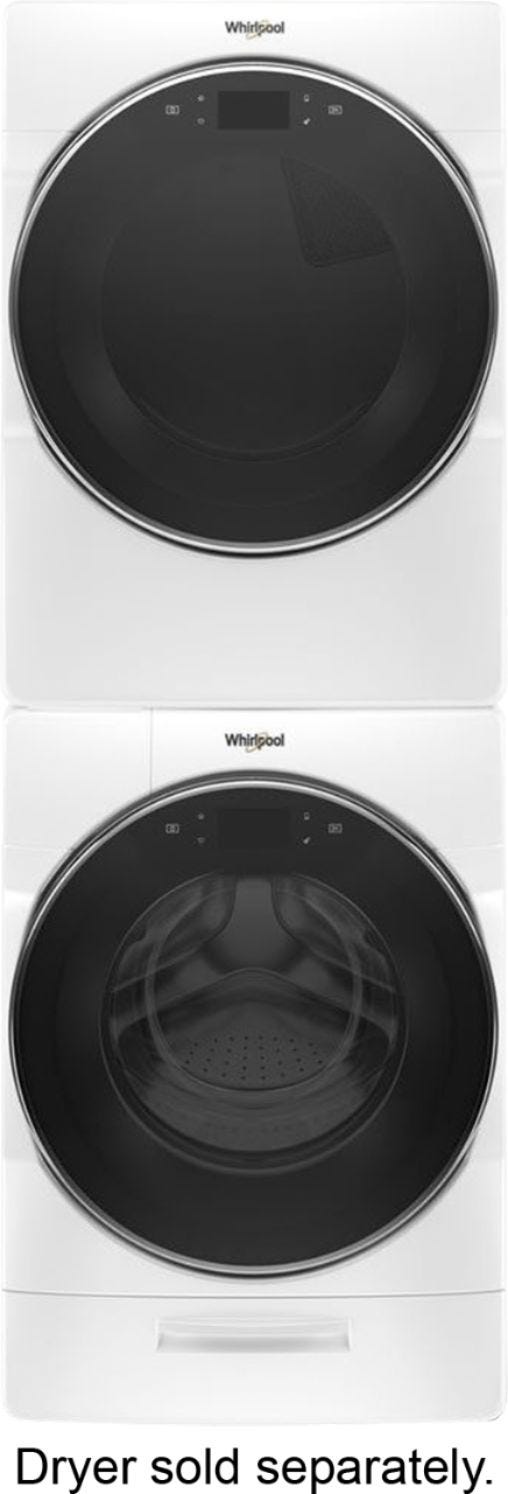 Whirlpool 5.0 cu. ft. Smart Front Load Washer with Load & Go™ XL Plus Dispenser WFW9620HW