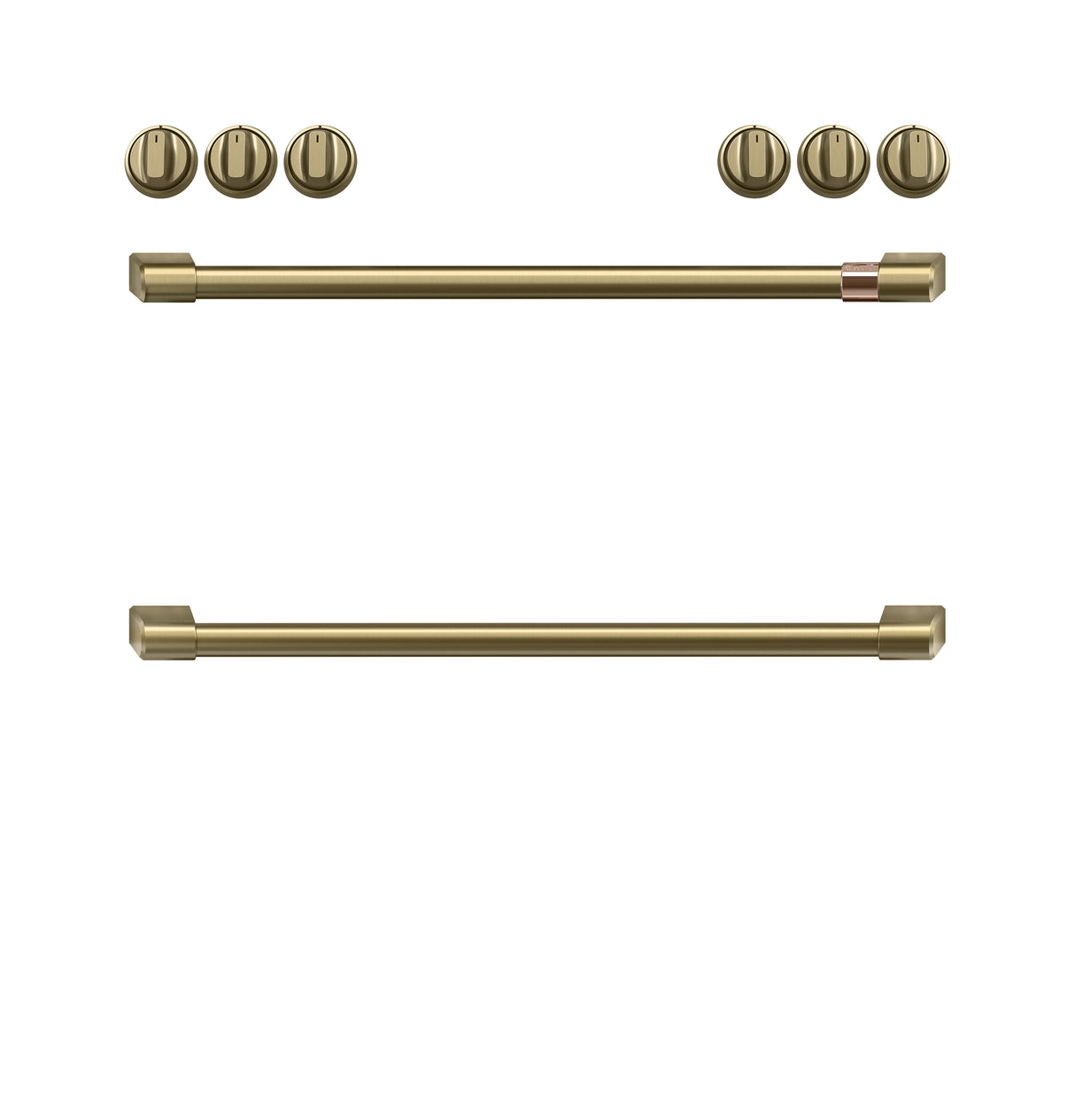 CAFÉ™ Handle Kit - Range Brushed Brass CXFCGHKPMCG