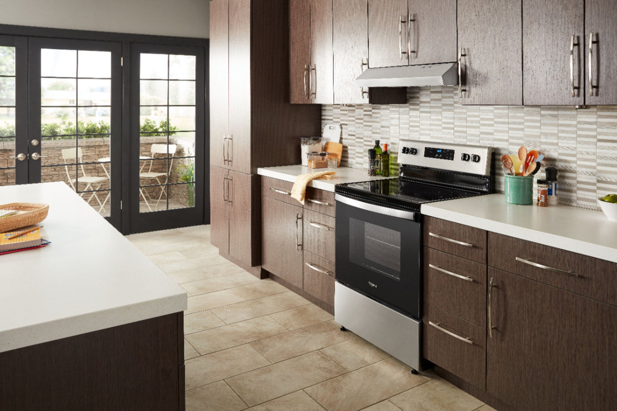 Whirlpool 30" Range Hood with Full-Width Grease Filters WVU17UC0JS