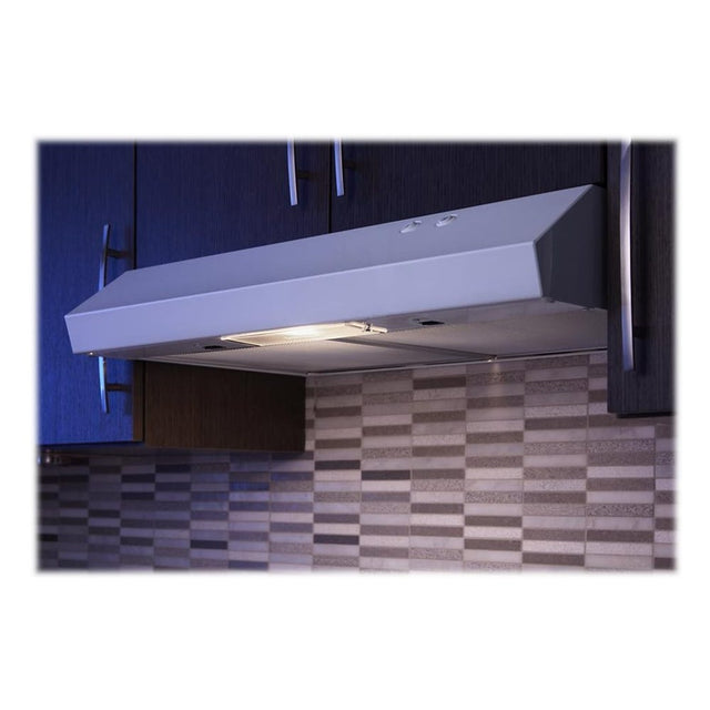 Whirlpool 30" Range Hood with Full-Width Grease Filters WVU17UC0J-White