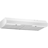 Whirlpool 30" Range Hood with Full-Width Grease Filters WVU17UC0J-White