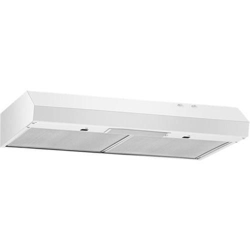 Whirlpool 30" Range Hood with Full-Width Grease Filters WVU17UC0J-White