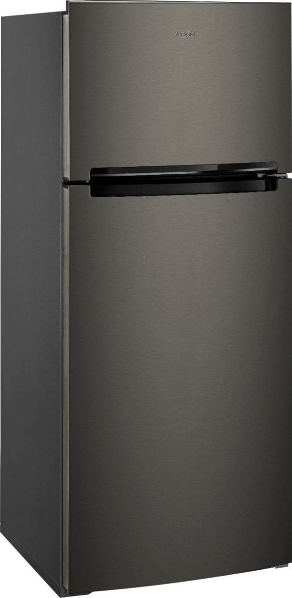 Whirlpool 28-inch Wide Refrigerator Compatible With The EZ Connect Icemaker Kit 18 Cu. Ft. WRT518SZKV