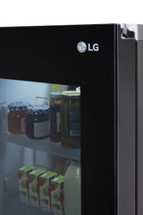 LG 27 cu. ft. Smart Side-By-Side InstaView® Door-in-Door® Refrigerator with Craft Ice™ LRSVS2706S