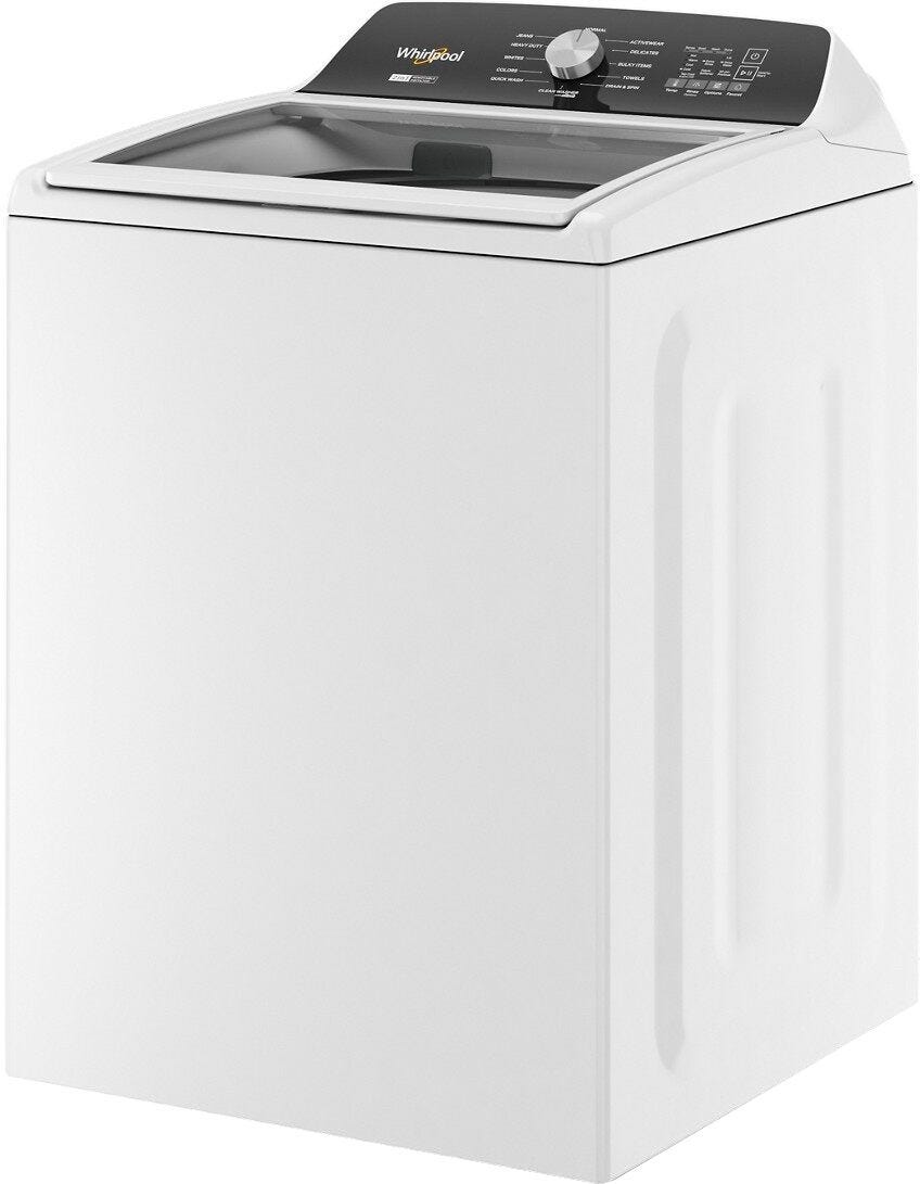 Whirlpool 4.7–4.8 Cu. Ft. Top Load Washer with 2 in 1 Removable Agitator WTW5057LW