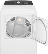 Whirlpool 7.0 Cu. Ft. Top Load Electric Moisture Sensing Dryer with Steam WED5050LW