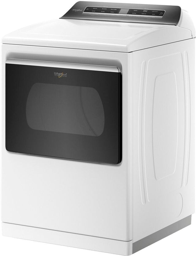 Whirlpool 7.4 cu. ft. Top Load Gas Dryer with Advanced Moisture Sensing WGD8127LW-White