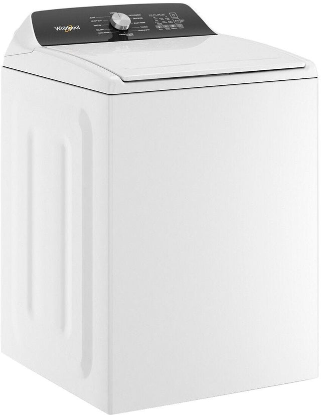 Whirlpool 4.5 Cu. Ft. Top Load Agitator Washer with Built-In Faucet WTW5015LW